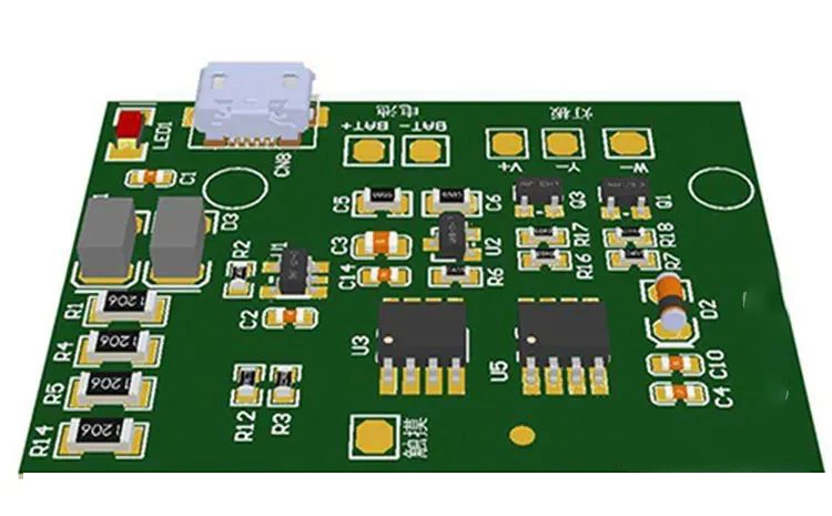 high-speed PCB board hole-to-hole